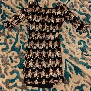 Prom dress worn once worn only inside